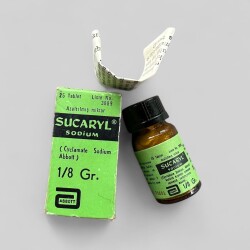 Vintage Sucaryl İlaç Kutusunda Koleksiyonluk Tüketilmez MDL314 - Gökçekoleksiyon