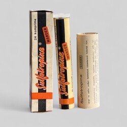 Vintage Sulfotropine İlaç Kutusunda Koleksiyonluk Tüketilmez MDL332 - Gökçekoleksiyon