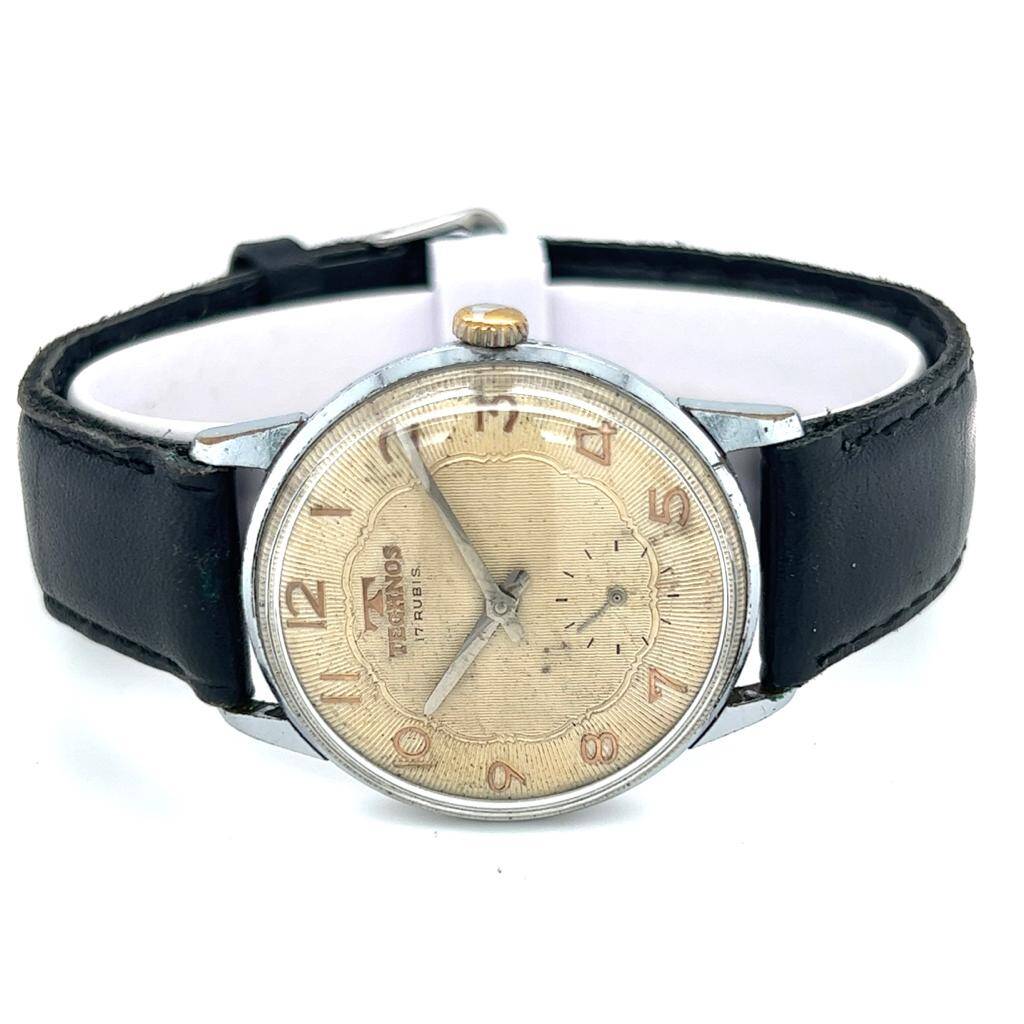 TECHNOS Kurmalı Erkek Kol Saati EBY319 - 5