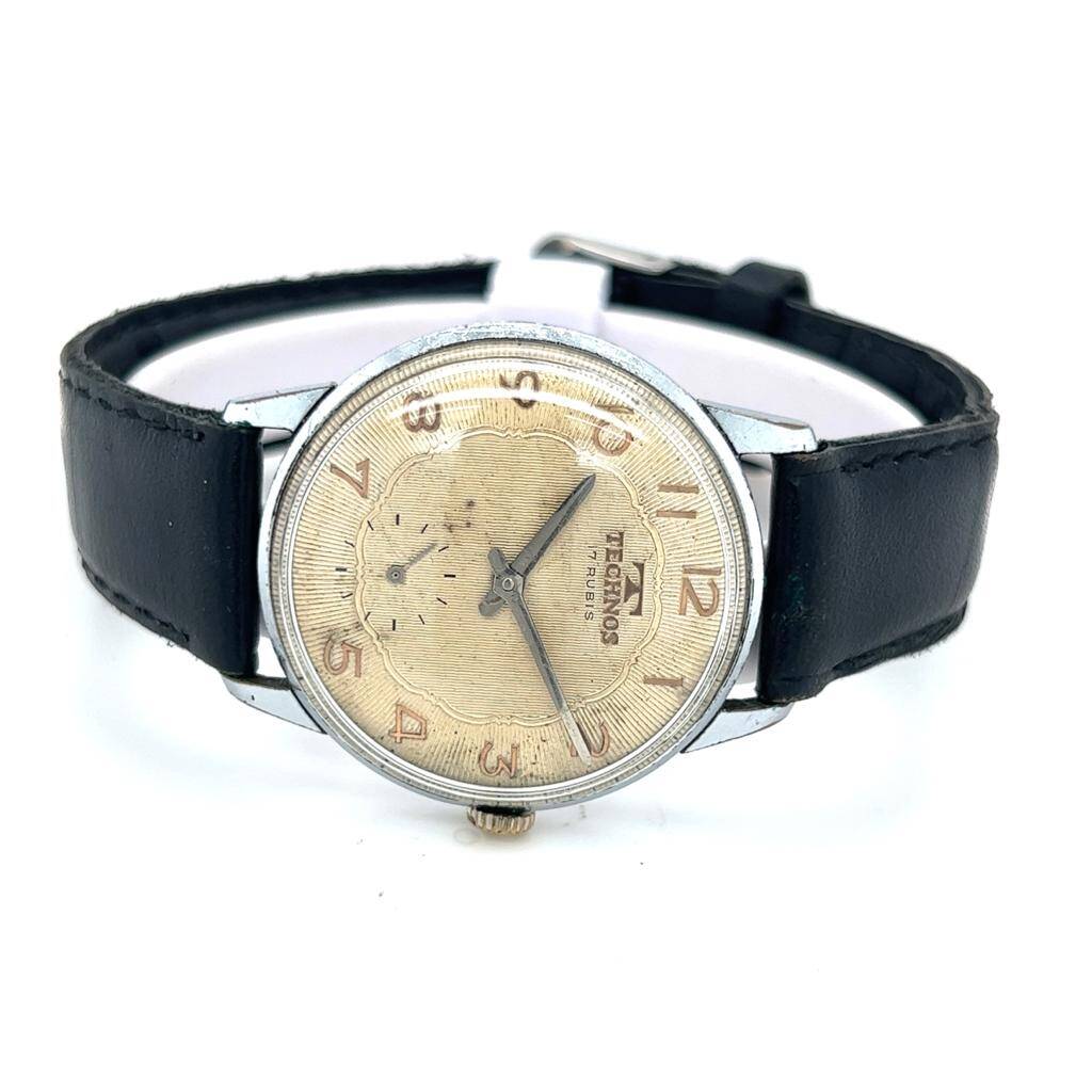 TECHNOS Kurmalı Erkek Kol Saati EBY319 - 4