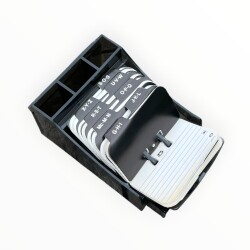 Vintage Telefon Rehberi, Kalemlik Masa Üstü Set Stant AOB8643 - 5