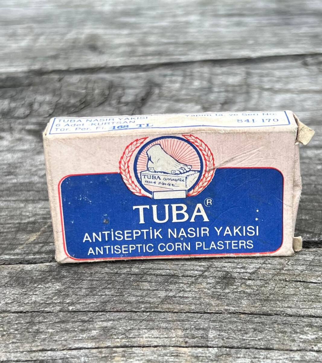 Vintage TUBA Nasır Yakısı İlaç Kutusu AOB7536 - 3