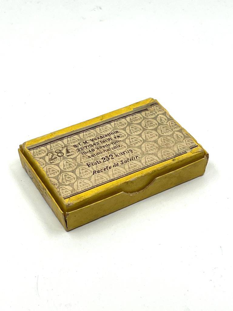 Vintage Hepralon Dr Eluz 1942 Karton İlaç Kutusu MDL152 (N) - 2