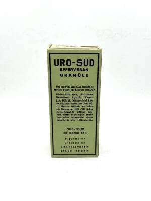 Vintage Uro-Sud Effervesan Granüle1943 İlaç Kutusu MDL72 (N) - 5