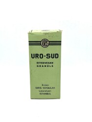 Vintage Uro-Sud Effervesan Granüle1943 İlaç Kutusu MDL72 (N) - 3