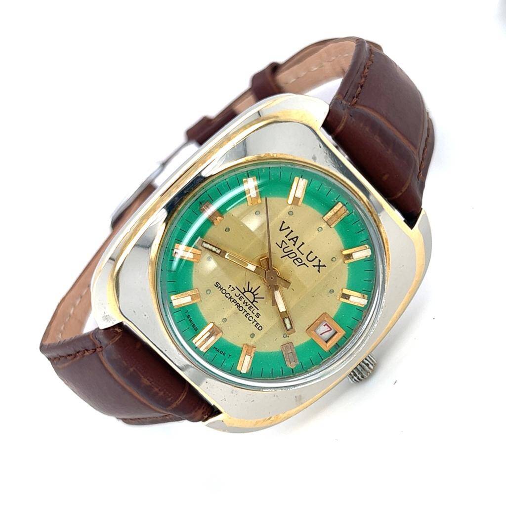 Vintage VALUX Super Kurmalı Erkek Kol Saati EBY292 - 1