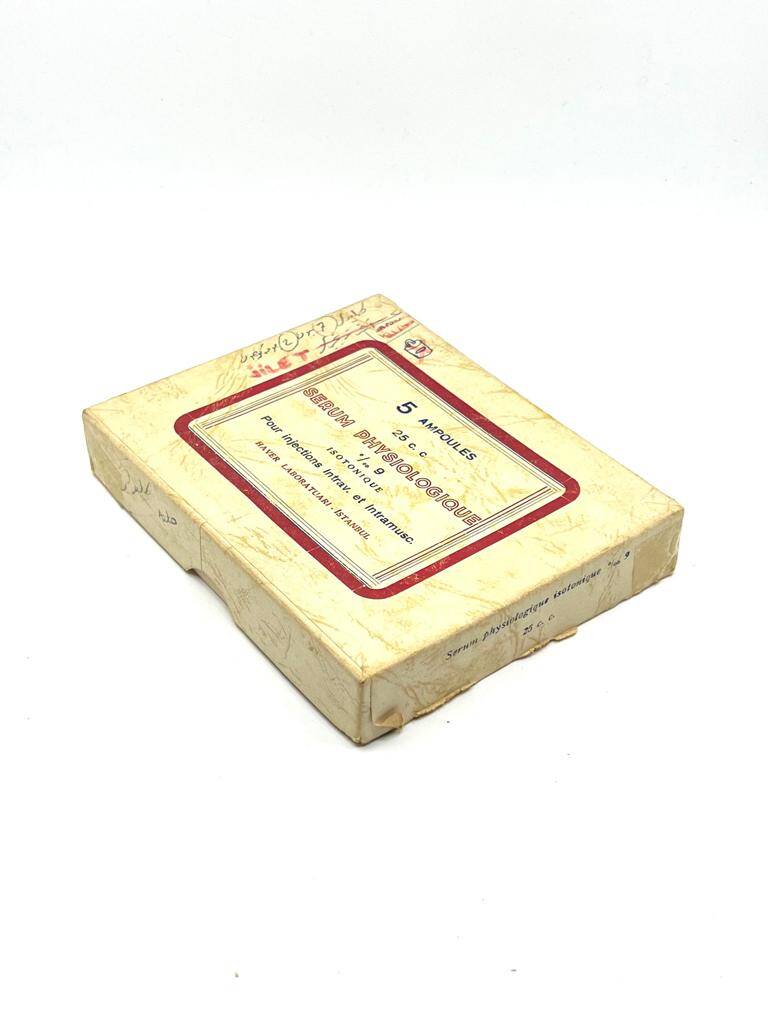 Vintage Serum Physılogıque İlaç Kutusu MDL181 - 2
