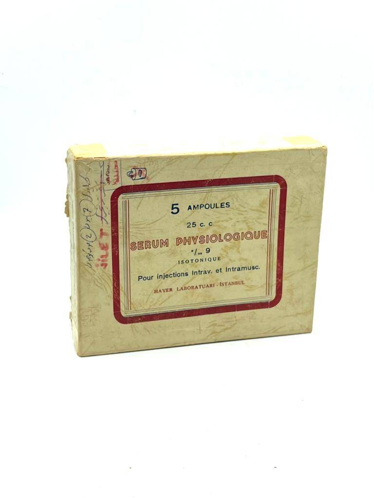 Vintage Serum Physılogıque İlaç Kutusu MDL181 - 1
