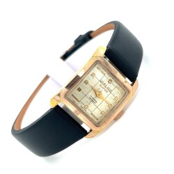 Vintage VIALUX Altın Kaplama Kurmalı Bayan Kol Saati SAA009 #0.40 - 1