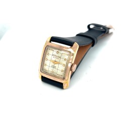 Vintage VIALUX Altın Kaplama Kurmalı Bayan Kol Saati SAA009 #0.40 - 2