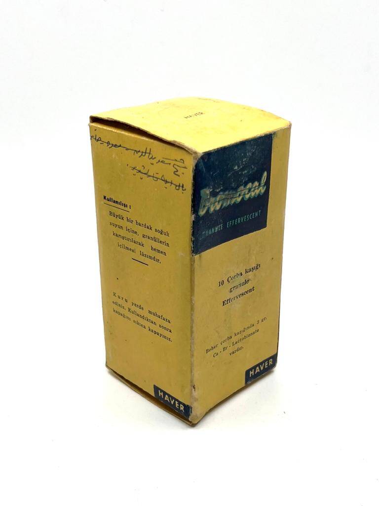 Vintage Dromocal 1955 Karton İlaç Kutusu MDL149 (N) - 1
