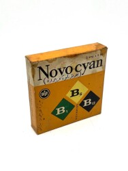 Vintage Novo-cyan 1966 Karton İlaç Kutusu MDL155 - Gökçekoleksiyon
