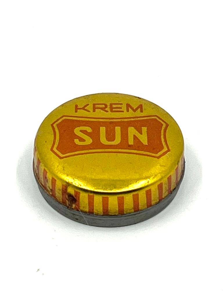 Vintage Sun Kremi Teneke Kutusu MDL299 - 1