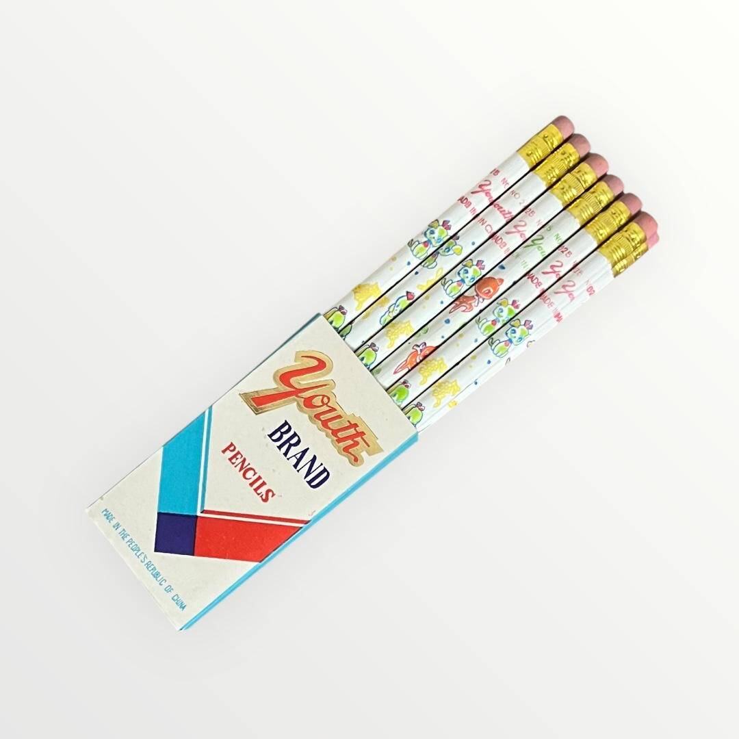 Vintage Youth Marka Silgili Kurşun Kalem 1 Dz Paketinde AOB4936 - 1