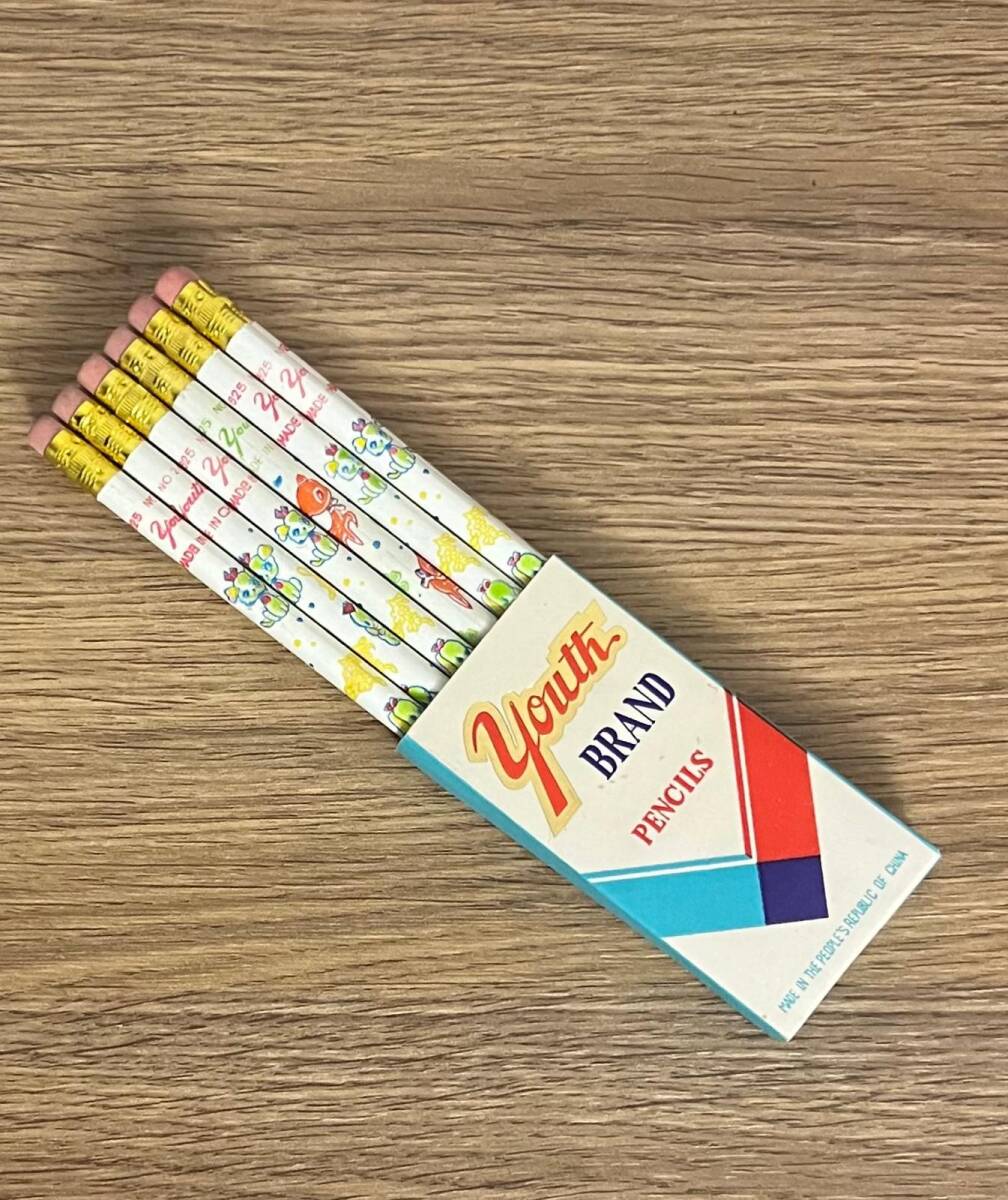 Vintage Youth Marka Silgili Kurşun Kalem 1 Dz Paketinde AOB4936 - 2