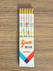 Vintage Youth Marka Silgili Kurşun Kalem 1 Dz Paketinde AOB4936 - 3