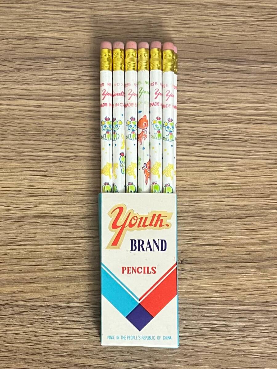 Vintage Youth Marka Silgili Kurşun Kalem 1 Dz Paketinde AOB4936 - 3