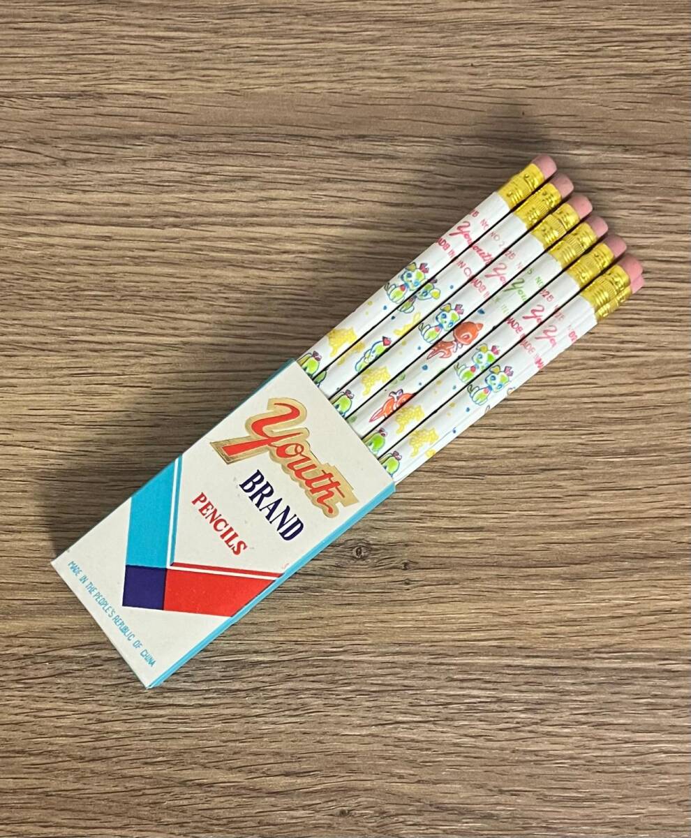 Vintage Youth Marka Silgili Kurşun Kalem 1 Dz Paketinde AOB4936 - 4