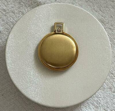 Vintage ZENİTH 18 Ayar Altın Kurmalı Cep Saati SAA079 #64.86 - 3