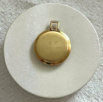 Vintage Zenith 18 Ayar Altın El Kurmalı Cep Saati – 1970 | İsviçre SAA079 #64.86 - 4