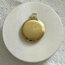 Vintage ZENİTH 18 Ayar Altın Kurmalı Cep Saati SAA079 - 4