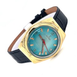 Vintage Zeysa Altın Kaplama Kurmalı Unisex Kol Saati SAA101 #0.89 - Gökçekoleksiyon