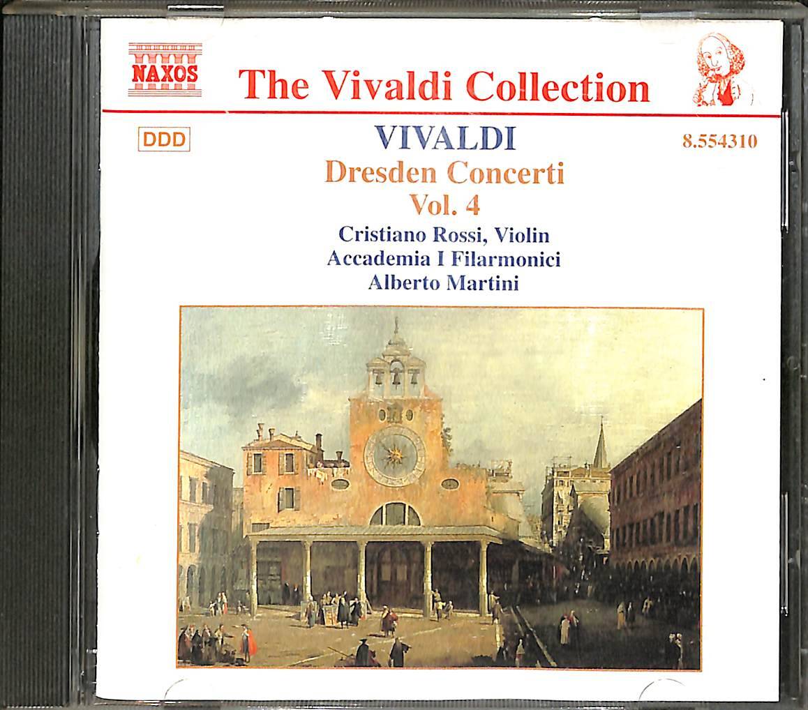 Vivaldi: Dresden Concerti 4 by Alberto Martini CD (İkinci El) CD3990 - 1
