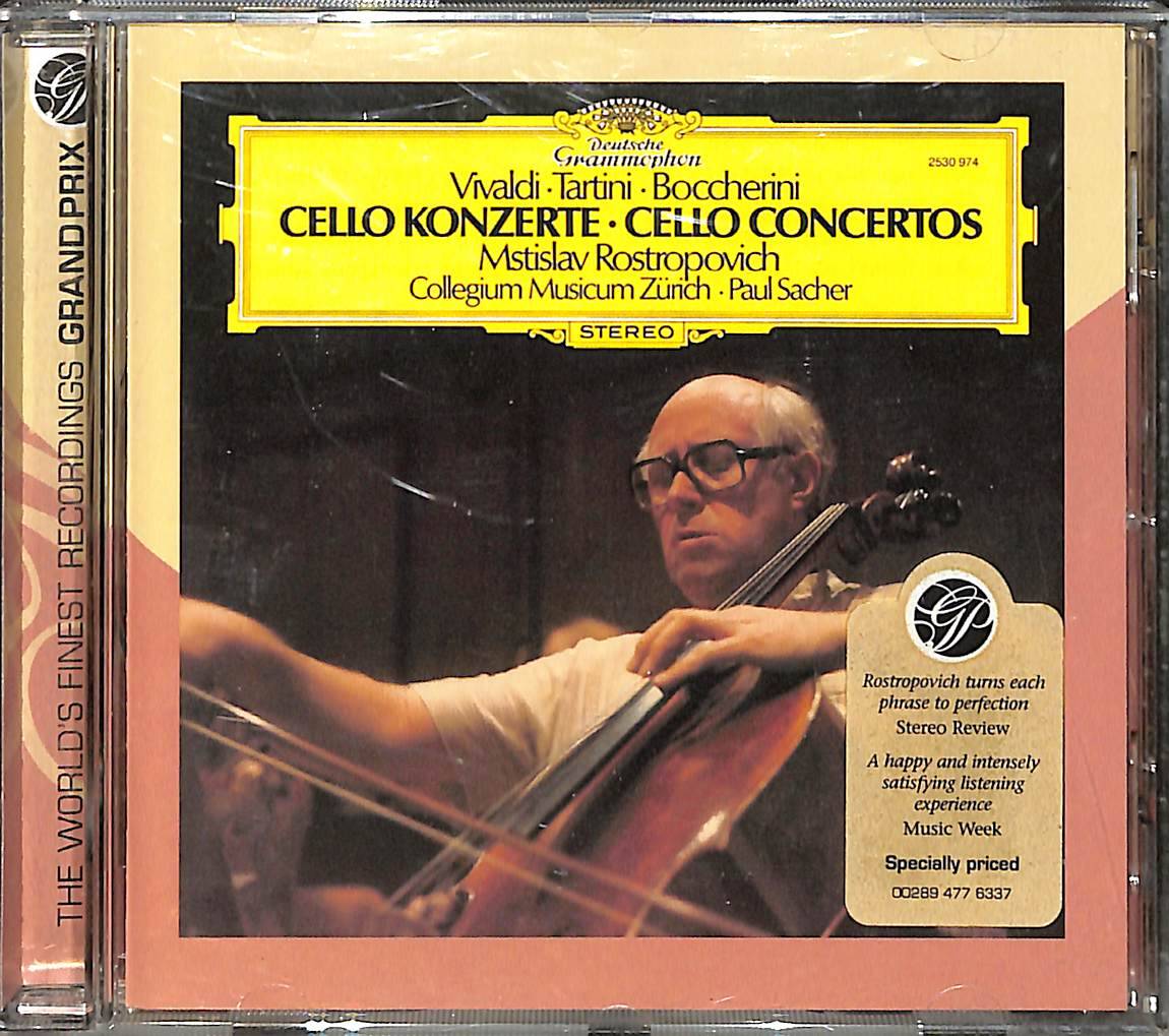 Vivaldi Tartini Boccherini: Cello Concertos CD (İkinci El) CD4133 - 1