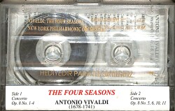 Vivaldi - The Four Seasons Kaset (İkinci El Kaset) KST29758 - 2