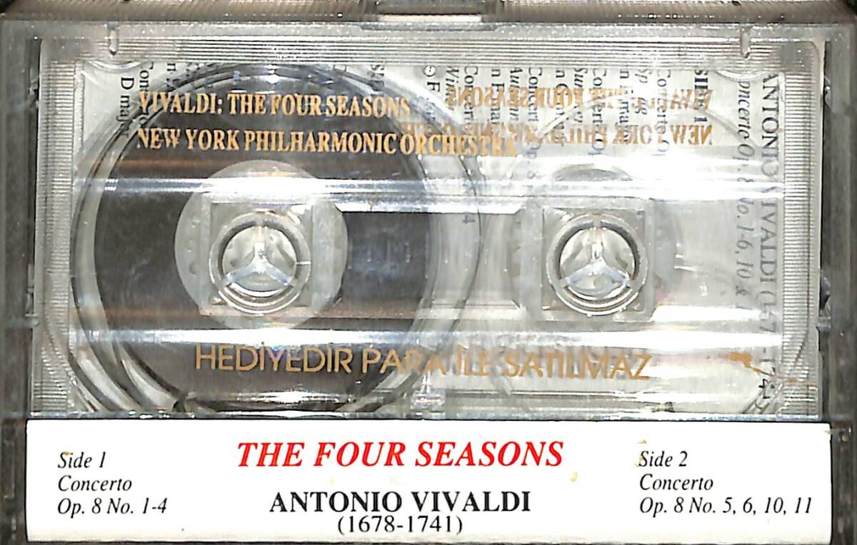 Vivaldi - The Four Seasons Kaset (İkinci El Kaset) KST29758 - 2