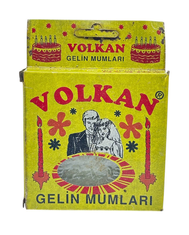 VOLKAN 1980s Doğum Günü Ve Gelin Mumları AOB4768 - 1