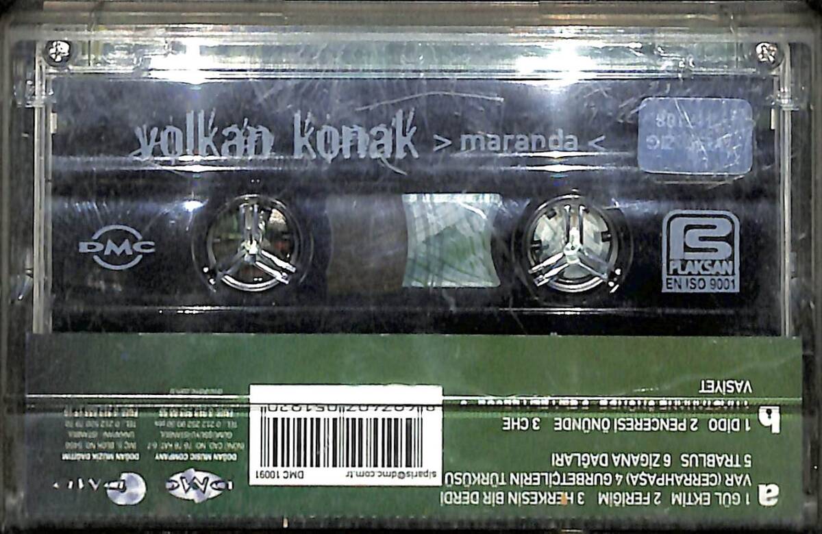 Volkan Konak - Maranda Orijinal Kaset (İkinci El) * Doğan Music Company (DMC) - 2003 * KST31240 - 2