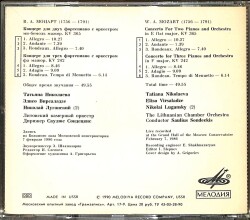 W. A. Mozart - Concertos For Two And Three Pianos CD (İkinci El) CD4957 - 2