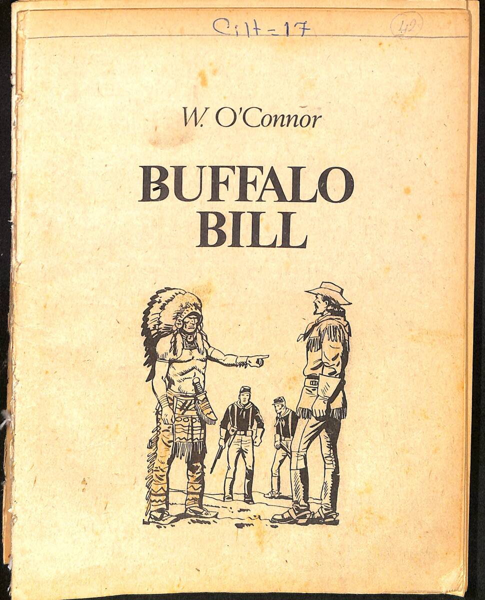 W. O'Connor - Buffalo Bill Çizgi Roman NDR98326 - 1