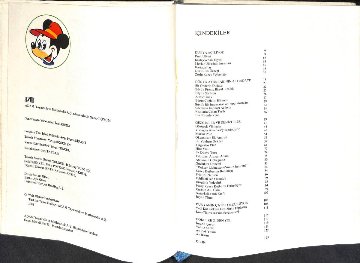 Walt Disney Ansiklopedisi Cilt : 1 - Bilgi Dünyasına Yolculuk - Keşifler,Bilim Ve Uzay NDR100071 - 2