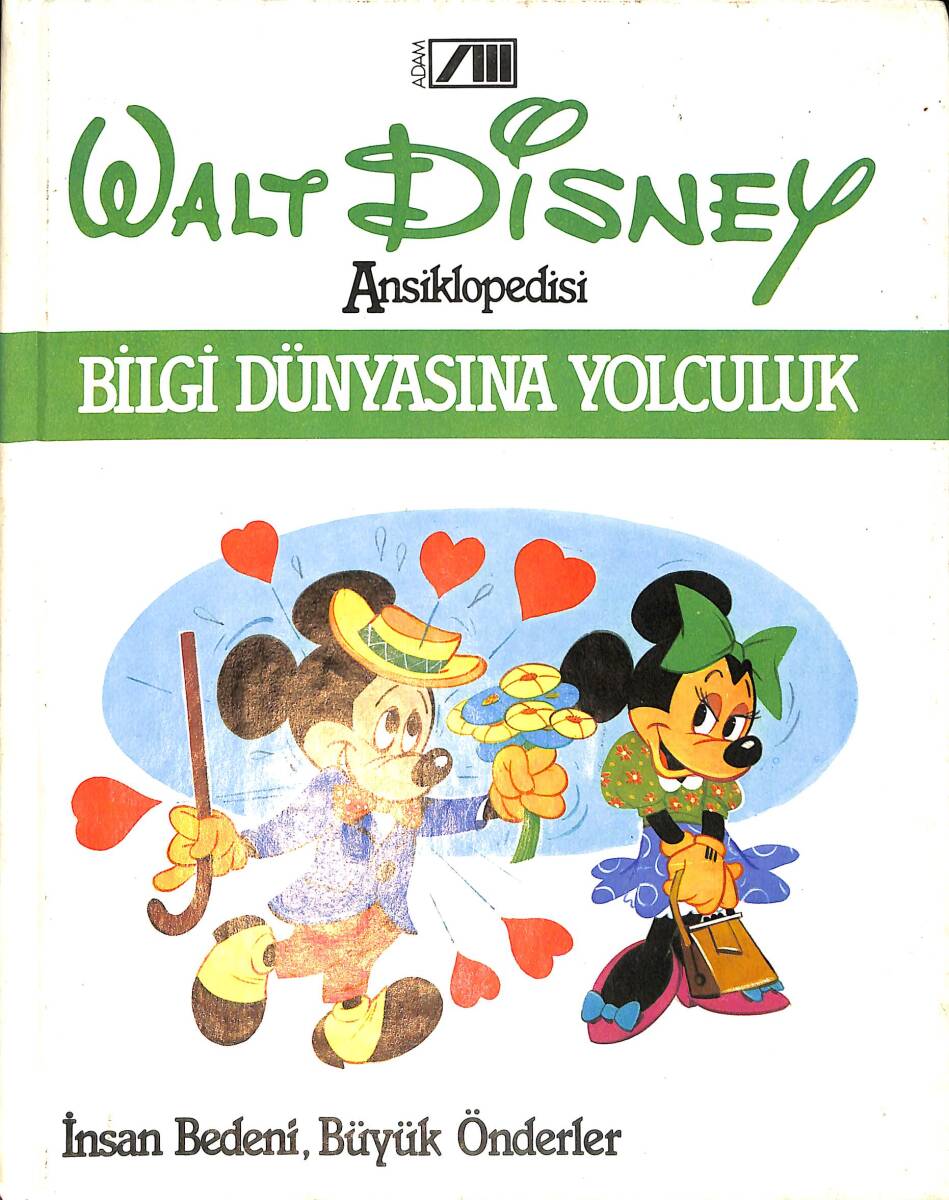 Walt Disney Ansiklopedisi Cilt : 3 - Bilgi Dünyasına Yolculuk - İnsan Bedeni,Büyük Önderler NDR100069 - 4
