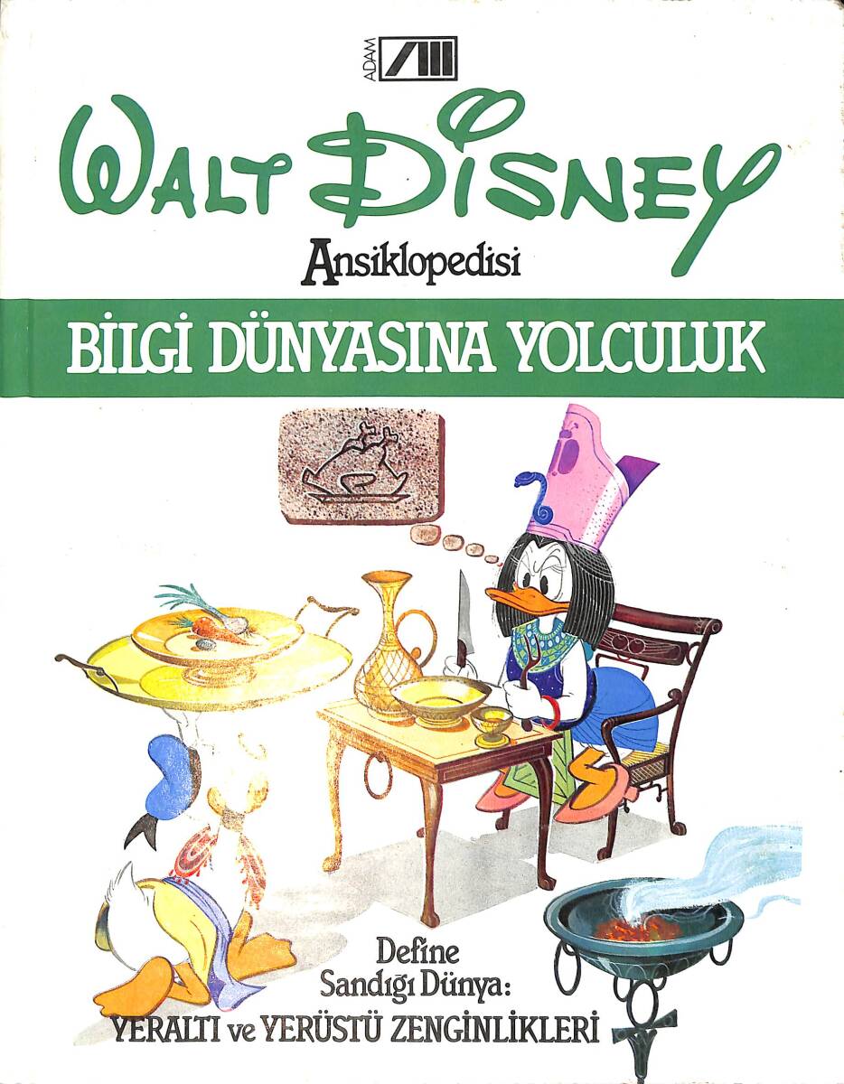 Walt Disney Ansiklopedisi Cilt : 7 - Bilgi Dünyasına Yolculuk - Define Sandığı Dünya : Yeraltı Ve Yerüstü Zenginlikleri NDR100065 - 4
