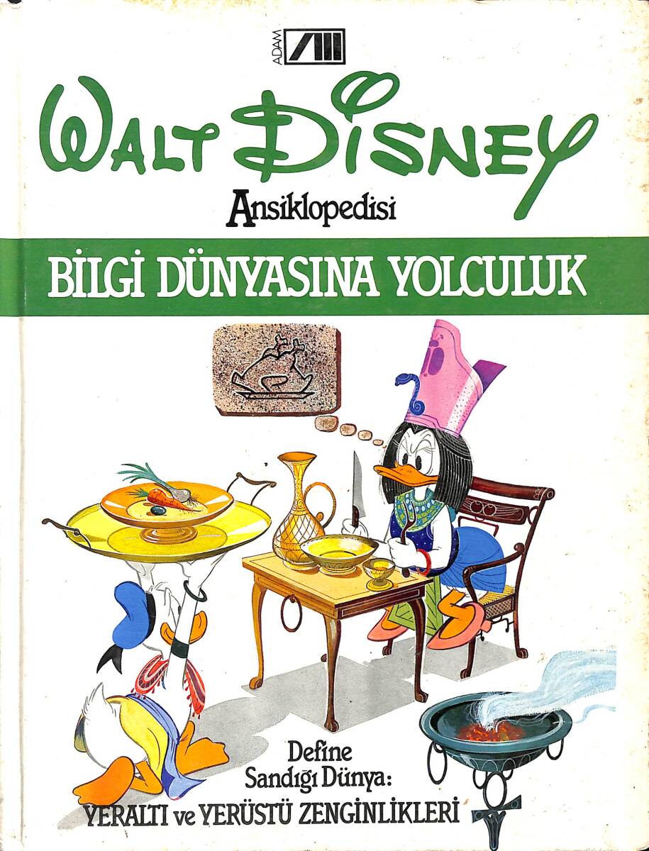 Walt Disney Ansiklopedisi Cilt : 7 - Bilgi Dünyasına Yolculuk - Define Sandığı Dünya : Yeraltı Ve Yerüstü Zenginlikleri NDR102014 - 1