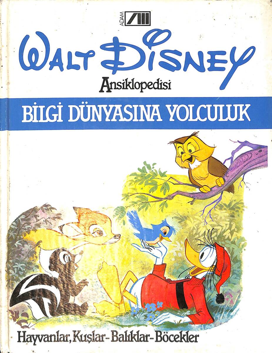 Walt Disney Ansiklopedisi Cilt : 9 - Bilgi Dünyasına Yolculuk - Hayvanlar,Kuşlar-Balıklar-Böcekler NDR100063 - 4
