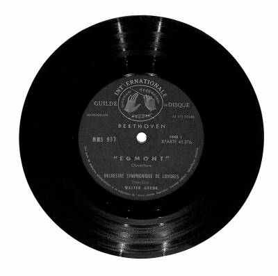 Walter Goehr & Beethoven - Egmont Coriolan PLAK (108.5) PLK22303 - 1