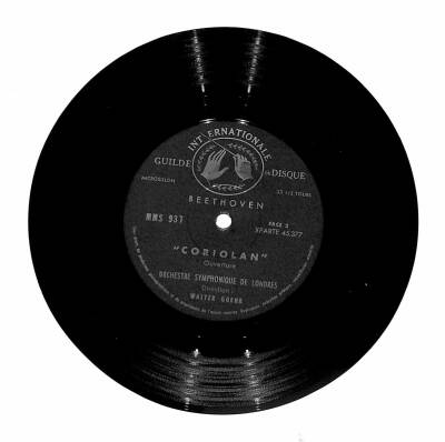 Walter Goehr & Beethoven - Egmont Coriolan PLAK (108.5) PLK22303 - 2