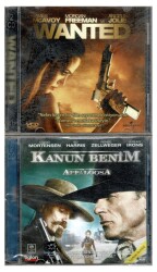 Wanted Kanun Benim - 2 Adet VCD Film VCD863 - 1