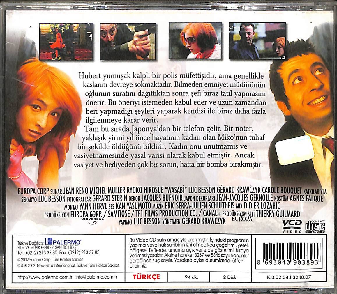 Wasabi Orjinal VCD Film ' Michel Müller, Jean Reno ' VCD28268 - 2