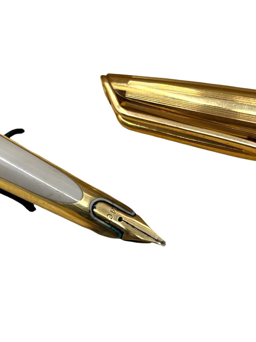 Waterman CF 1500 Altın Kaplama Dolma Kalem Uç 14 Ayar Altın 1950'ler USA Malı AOB4263 (N) - 4