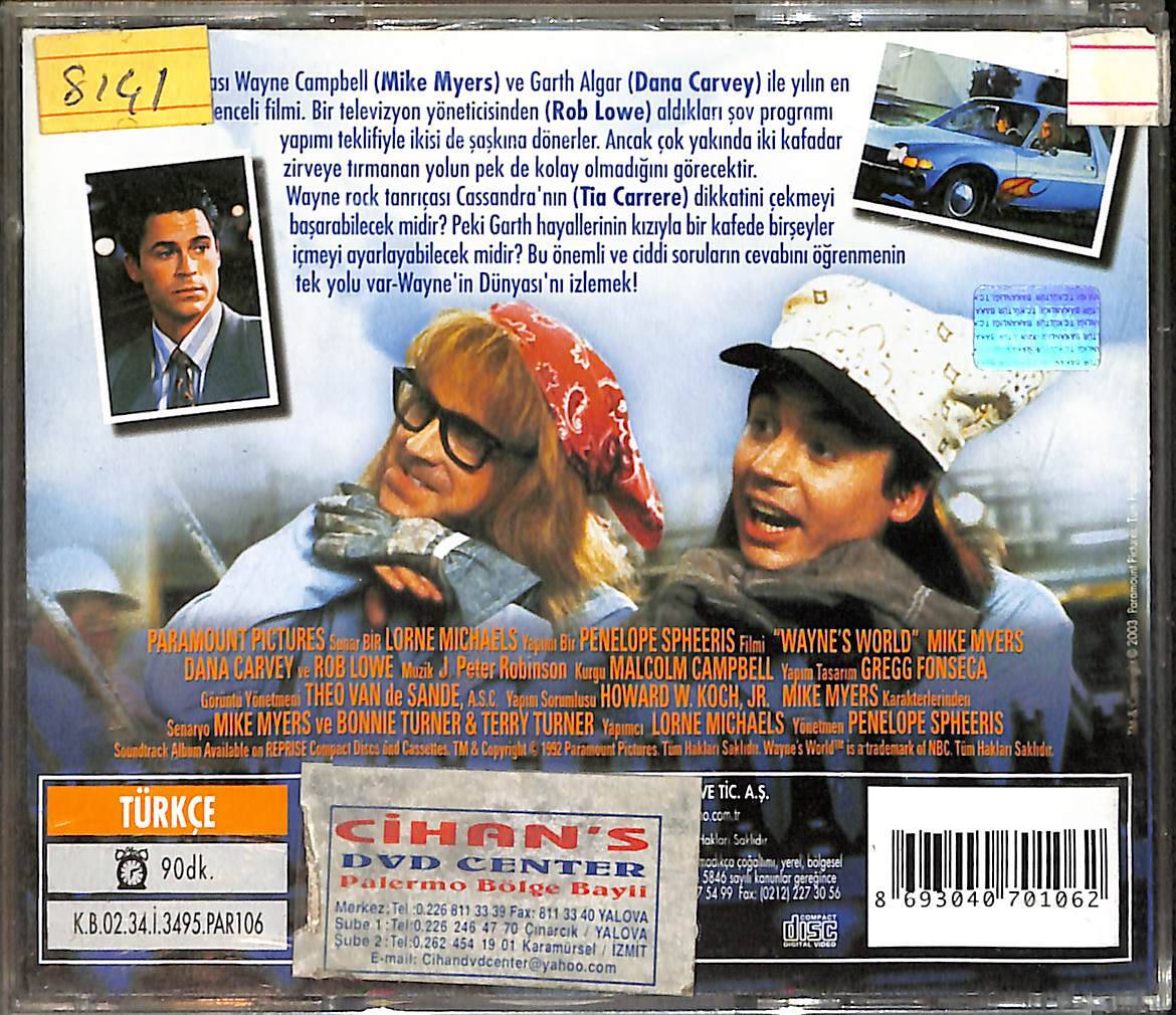 Wayne'in Dünyası VCD Film (İkinci El) VCD27500 - 2