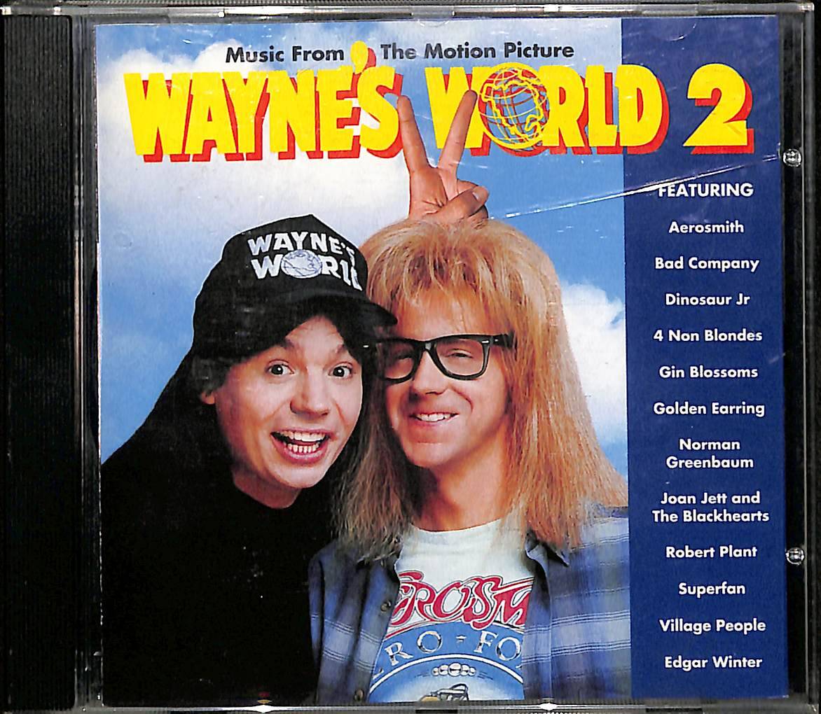 Wayne's World 2 – Music from the Motion Picture | Reprise Records CD (1993 - İkinci El - Orijinal Dönem Avrupa Baskısı) CD5967 - 1