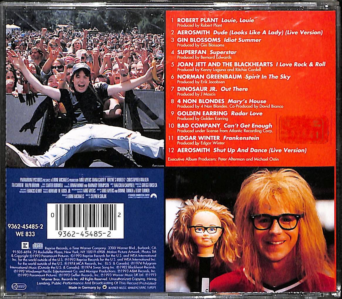 Wayne's World 2 – Music from the Motion Picture | Reprise Records CD (1993 - İkinci El - Orijinal Dönem Avrupa Baskısı) CD5967 - 2