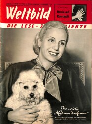 Weltbild Magazine 1 October 1952 - Evita Peron, Madonna de America NDR96658 - Gökçekoleksiyon
