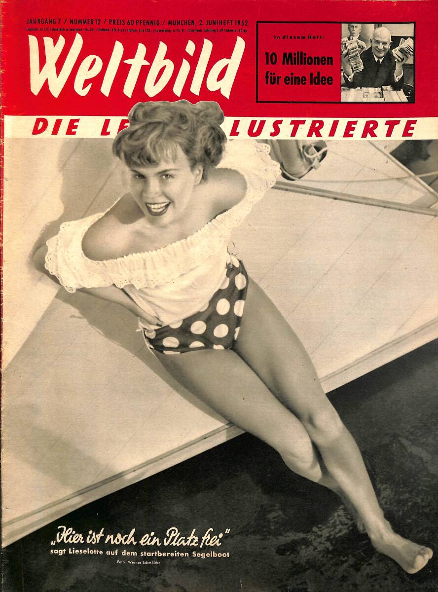 Weltbild Magazine 2 June 1952 - Clara Petacci, Benito Mussolini NDR96680 - 1