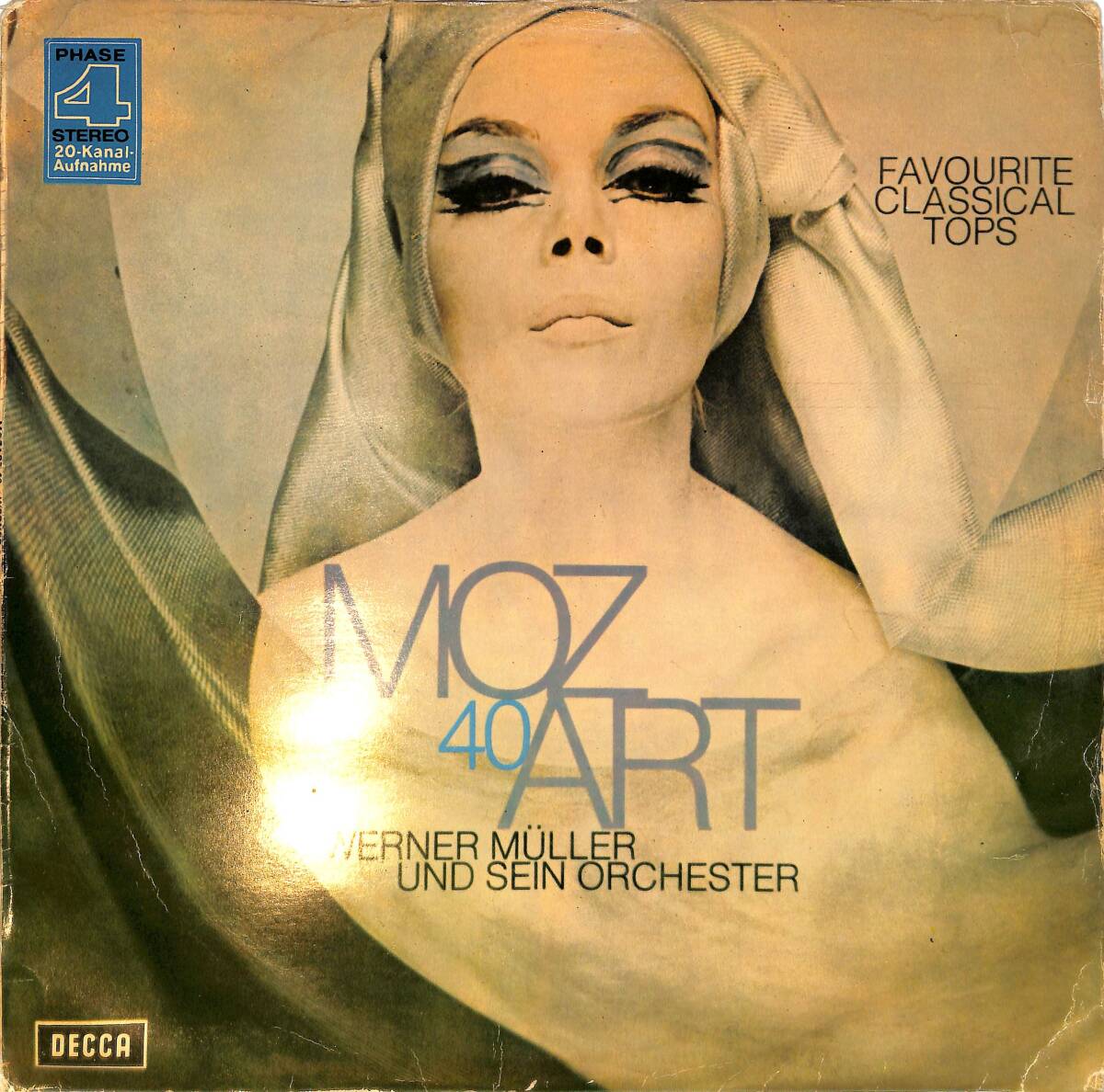 Werner Müller Und Sein Orchester – Mozart 40 LP PLAK (10/7.5) PLK26562 - 1